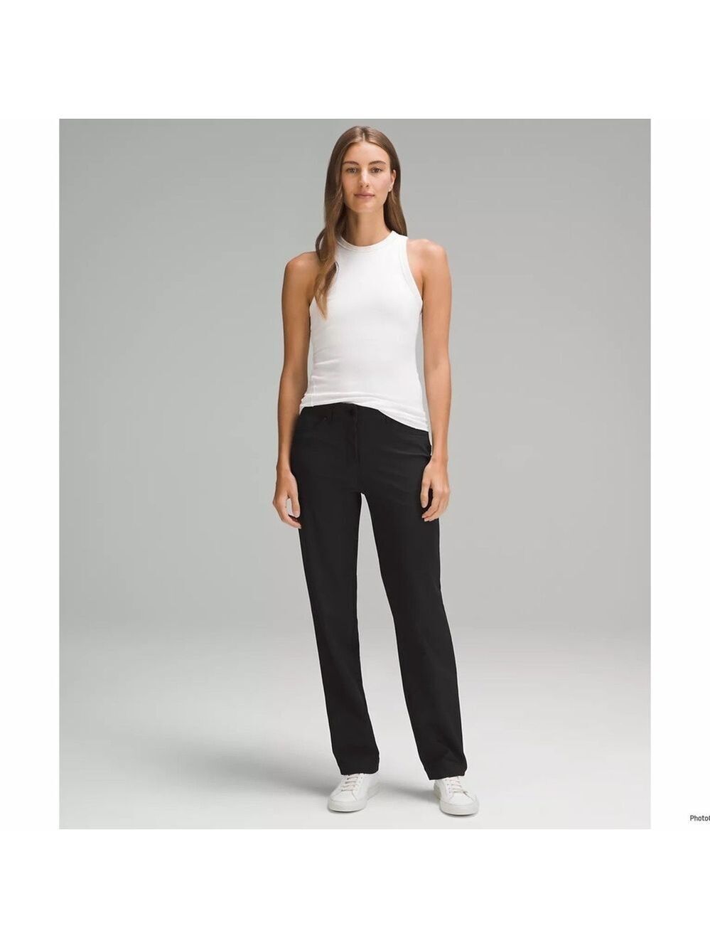 Lululemon City Sleek High Rise Black Work Pant Trouser Size 4